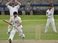 Cross survives an LBW appeal.jpg